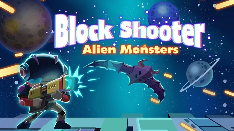 Block Shooter - Alien Monsters game
