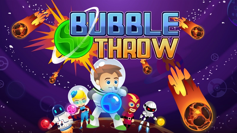 Bubble Throw game