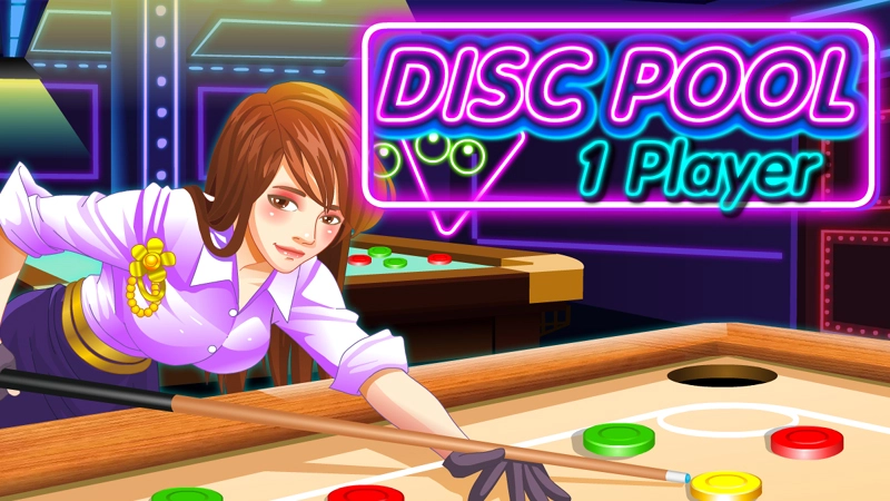 Disc Pool 1 Player game