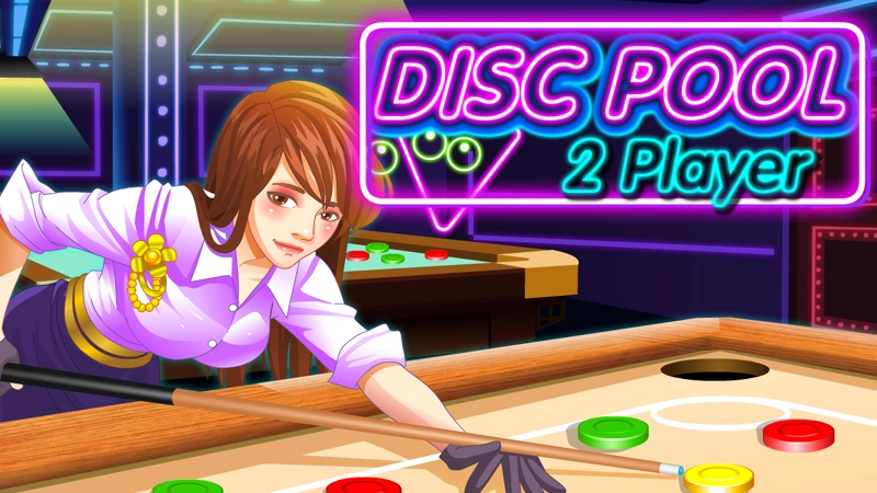 Disc Pool 2 Player game