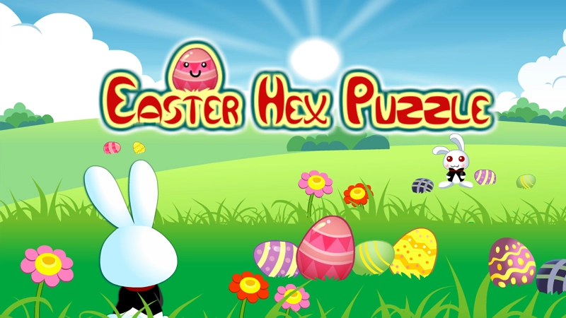 Easter Hex Puzzle game