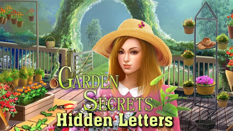Garden Secrets Hidden Letters game