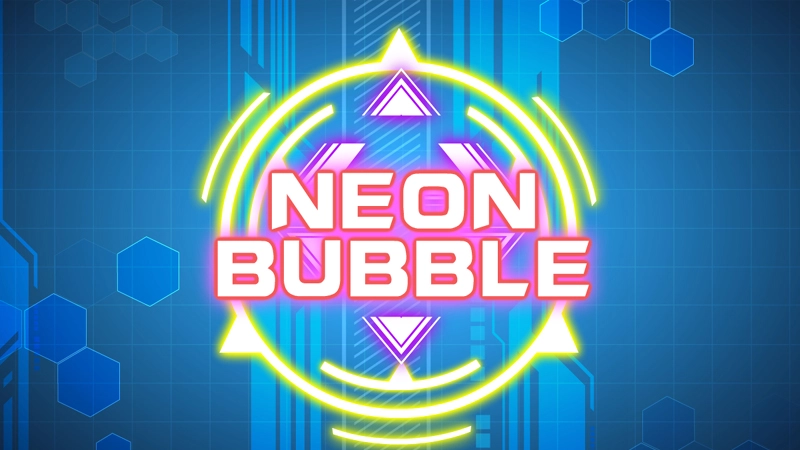 Neon Bubble game