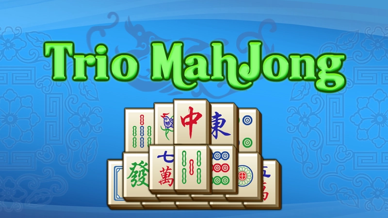 Trio Mahjong game