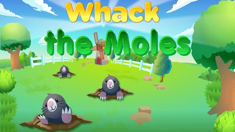 Whack the Moles game